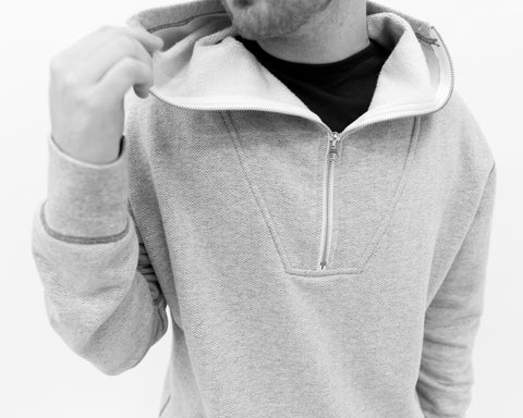 Sankaku Half-Zip Hoodie