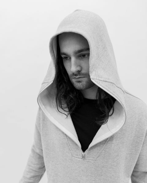 Construction Process: Sankaku Half-Zip Hoodie