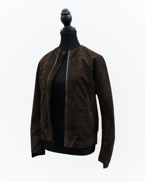 Collarless Café Racer Jacket / 2024
