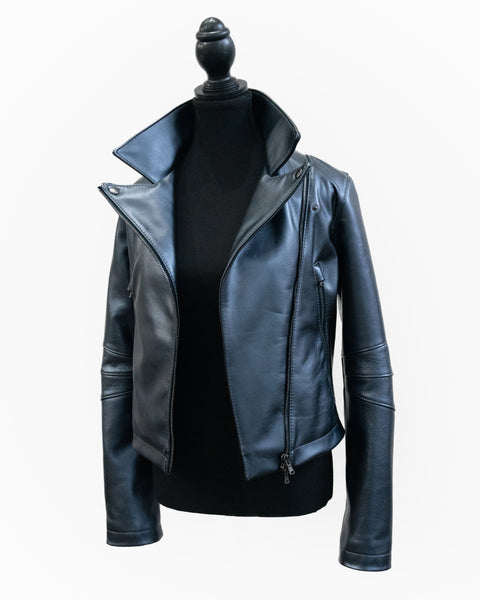 Pearled Robyn Moto Jacket / 2024