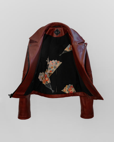 Red Robyn Moto Jacket / 2023